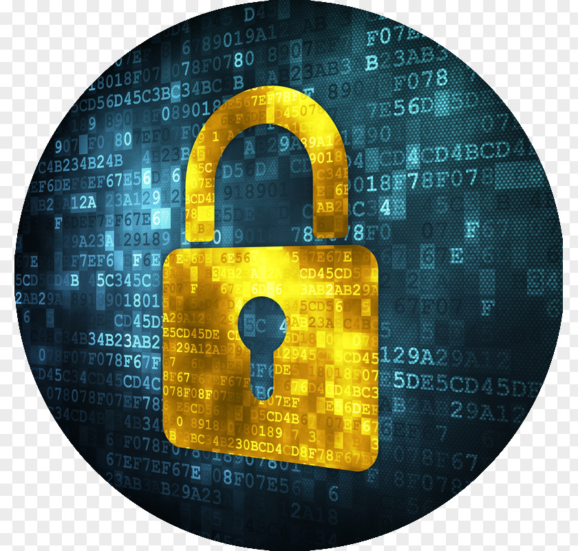Cyber Security Padlock Computer Internet Commitment To Technology PNG