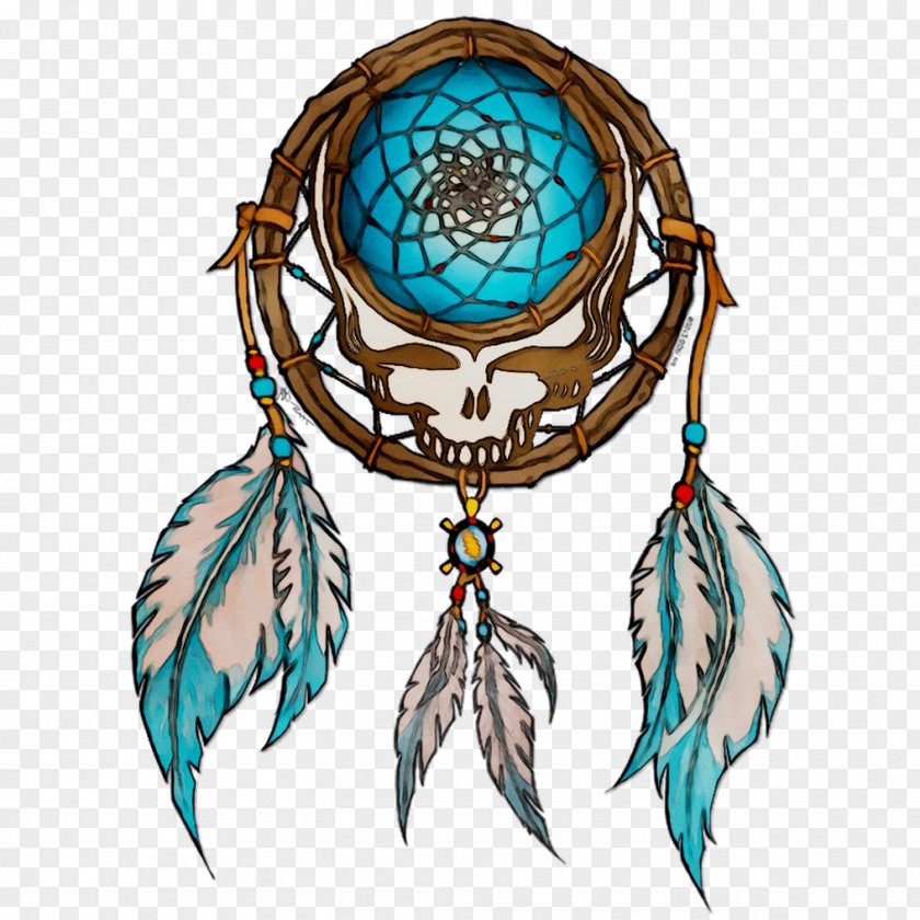 Feather Turquoise PNG