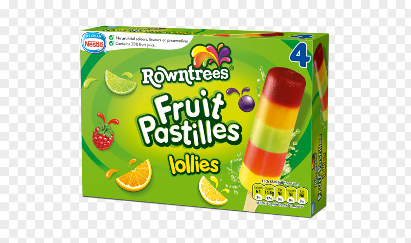 Ice Lolly Cream Pop Lollipop Rowntree's Fruit Pastilles Chocolate PNG