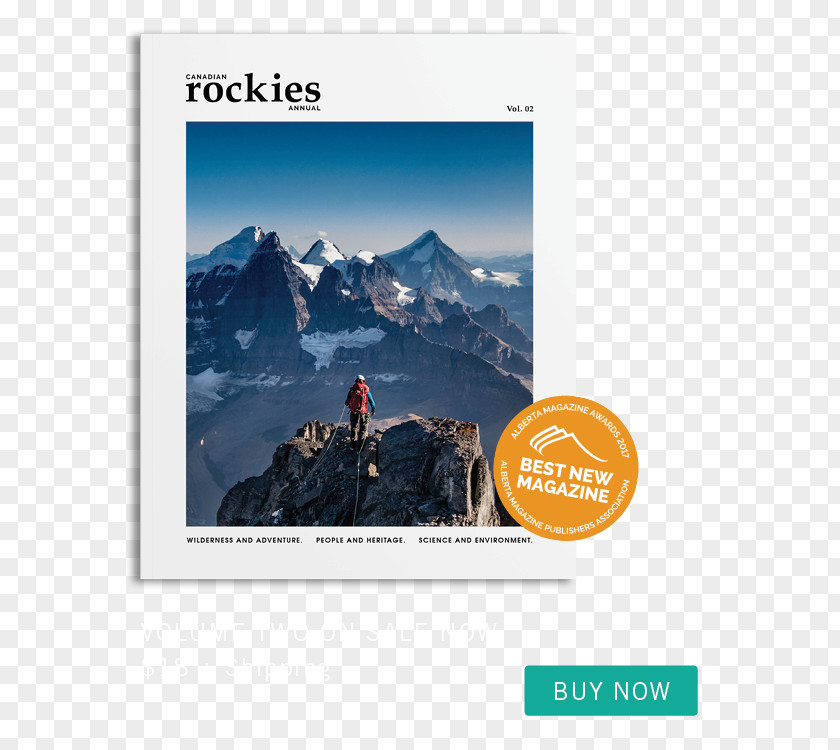 Canadian Rockies Crowfoot Media Inc. Mountain Photography Advertising Magazine PNG