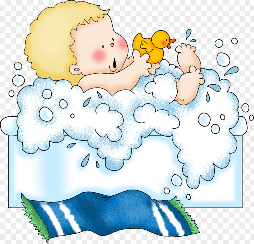 Child Bathing Clip Art Baths Infant PNG