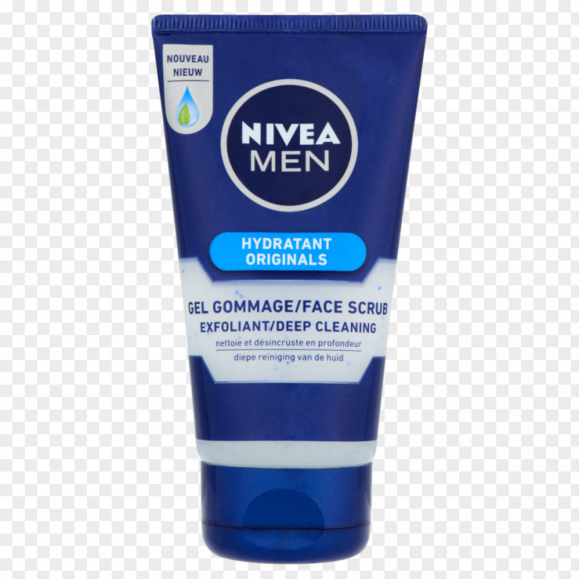 Face Scrub Cleanser Nivea Exfoliation Cosmetics Lip Balm PNG
