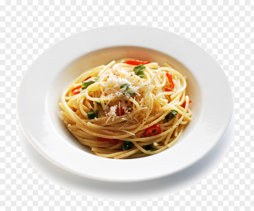 Spaghetti Italian Cuisine Aglio E Olio Pasta Al Dente PNG