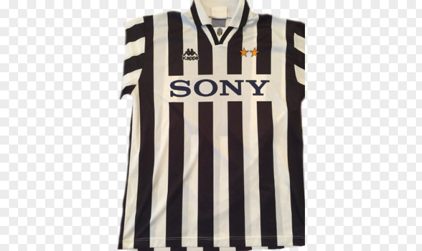 T-shirt Juventus F.C. 1996 UEFA Champions League Final Jersey PNG