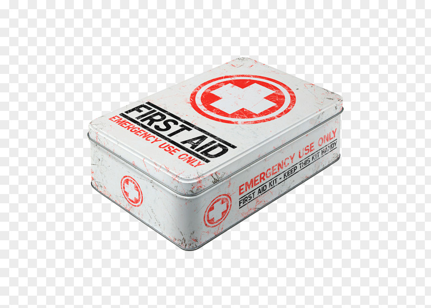 Box Tin First Aid Supplies Kits PNG