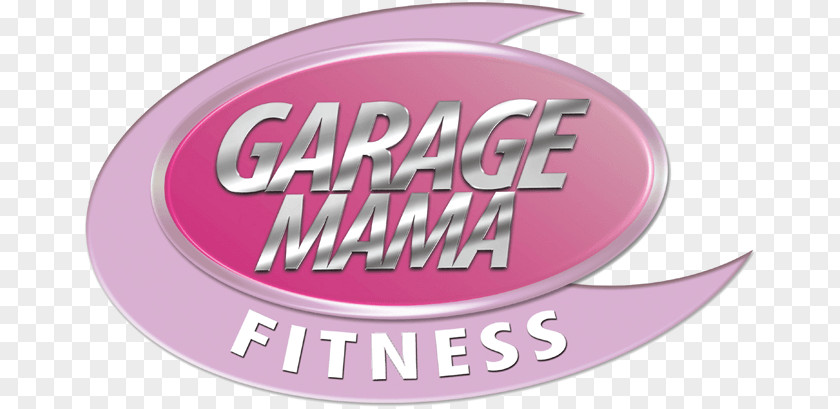 Garage Gym Logo Brand Font Product Pink M PNG