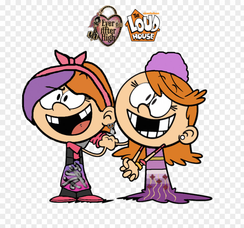 Louds Lola Loud Luan Luna Drawing DeviantArt PNG