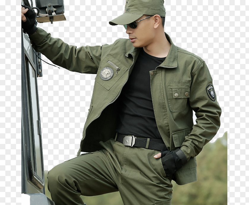 Men's Suits Model Military Fans JD.com Taobao Clothing Uniform PNG