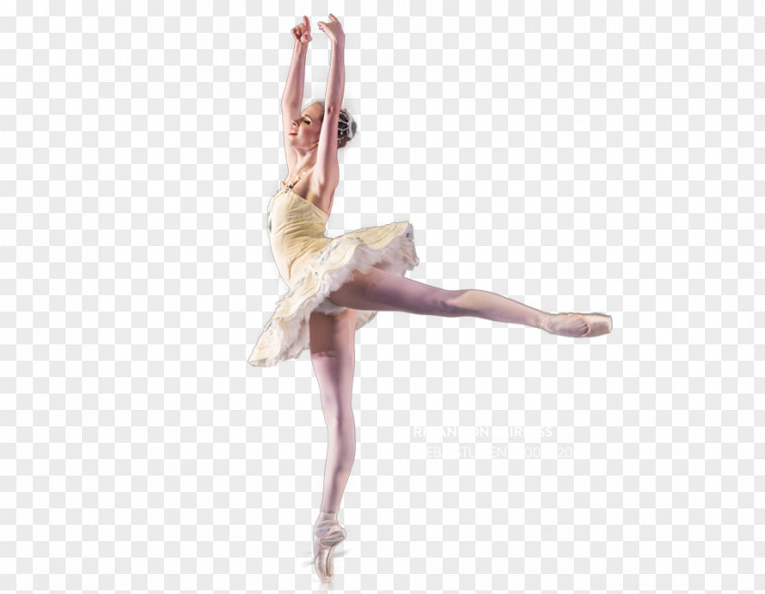 Ballet Dancer Pointe Technique PNG