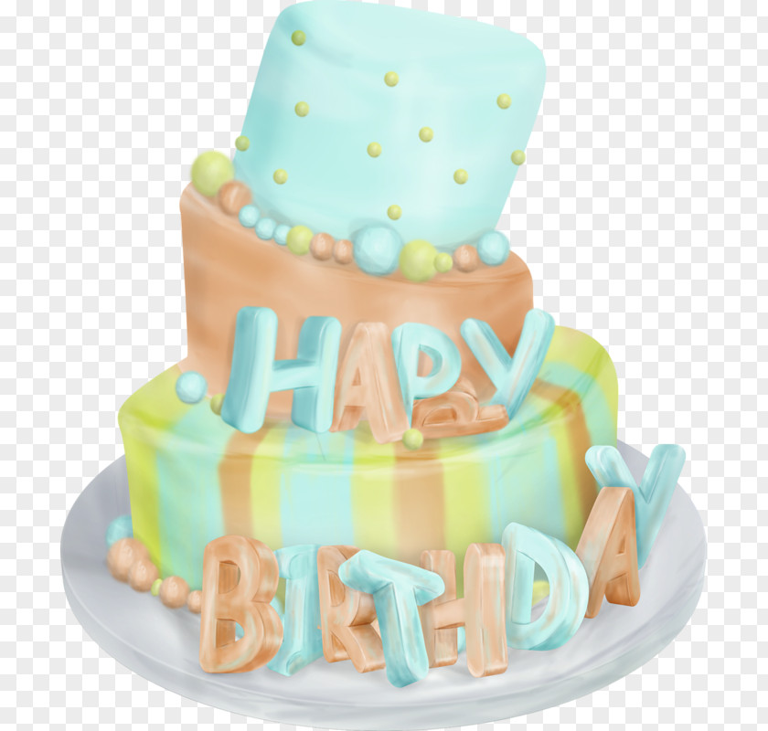 Birthday Cake Happy To You Balloon Gift PNG