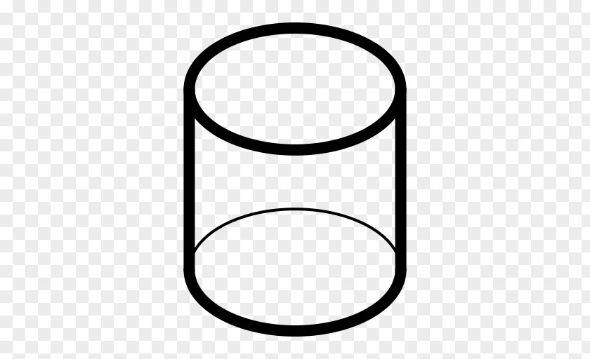 Cylindrical Line Art Angle White Font PNG
