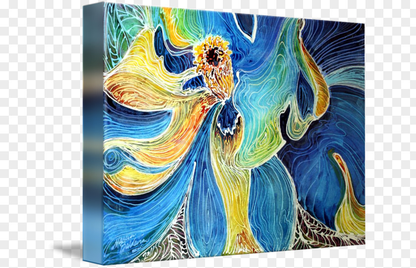 Painting Modern Art Canvas Print Abstract PNG