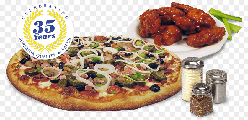 Pizza Parlors California-style Sicilian Buffalo Wing New York-style PNG