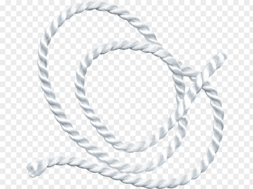 White Rope Clip Art PNG