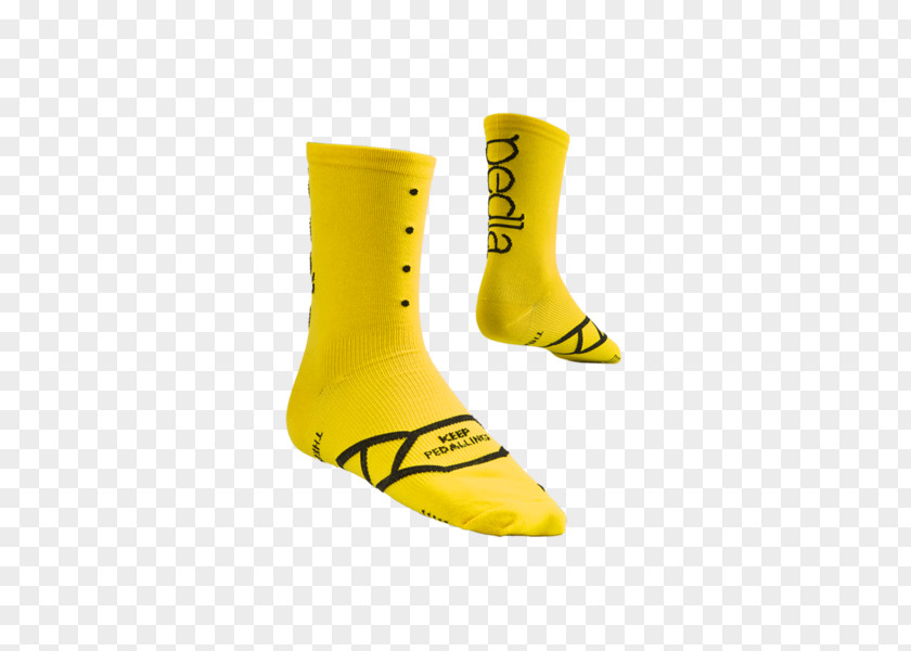 Yellow Watermelon Sock Footwear Cycling Shoe PNG