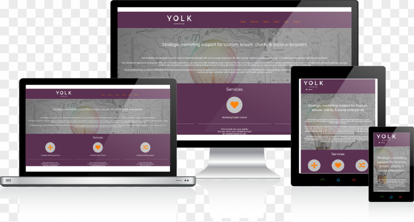 Yolk Digital Marketing Web Development Search Engine Optimization PNG