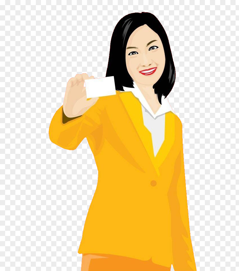A Woman In Suit T-shirt PNG
