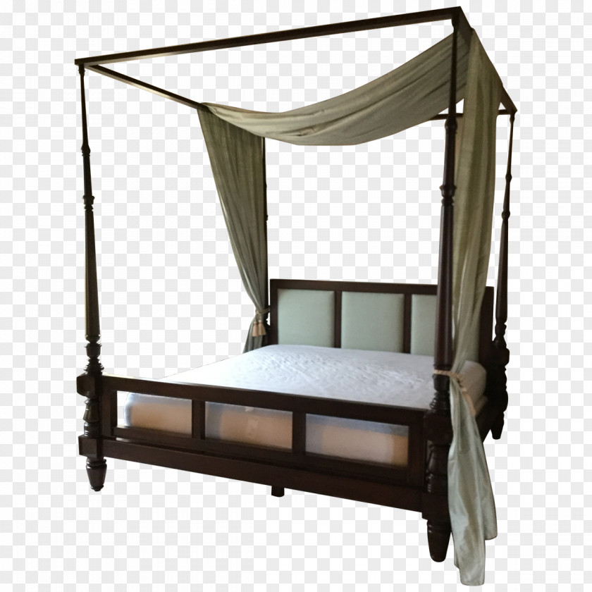 Canopy Bed Frame Four-poster Size PNG