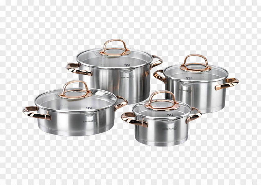 Cookware Stainless Steel Stock Pots Lid PNG