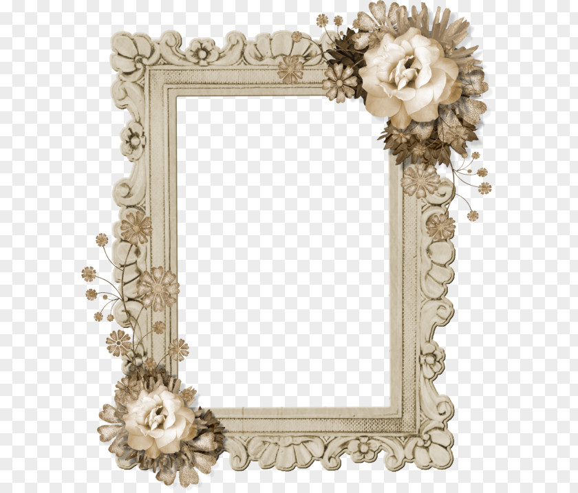 Flower Picture Frames Garden Roses Photomontage PNG