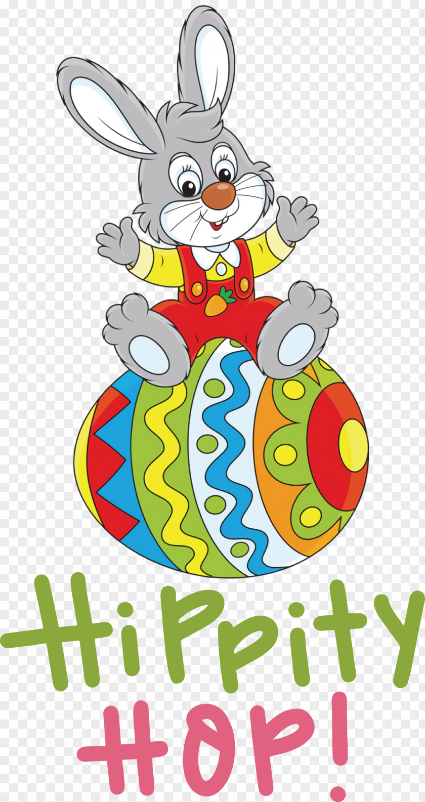 Happy Easter Hippity Hop PNG