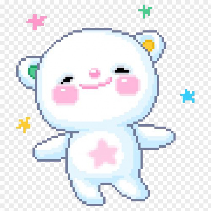 Kawaii Pixel Art Drawing PNG