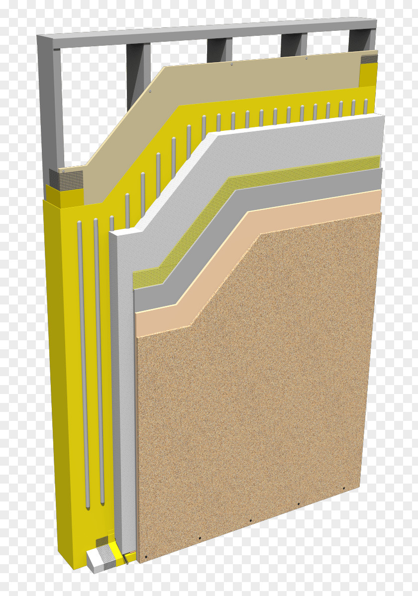 Metal Screen Frame Exterior Insulation Finishing System Building Envelope Wall PNG