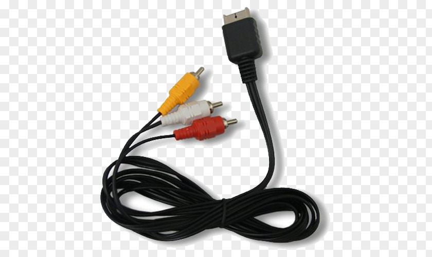 PlayStation 2 Electrical Cable SCART RGB Color Model Connector PNG