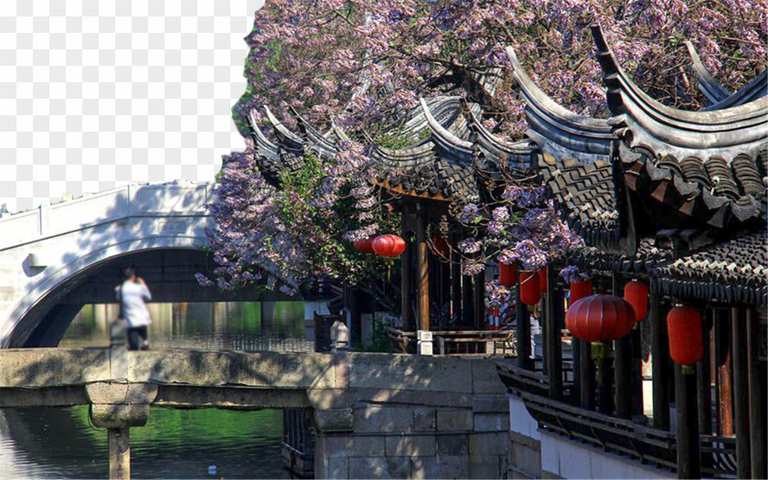 Shanghai Jiading Xiang Town Anting Nanxiang Ancient West Lake U4e25u6cd7u6865 PNG