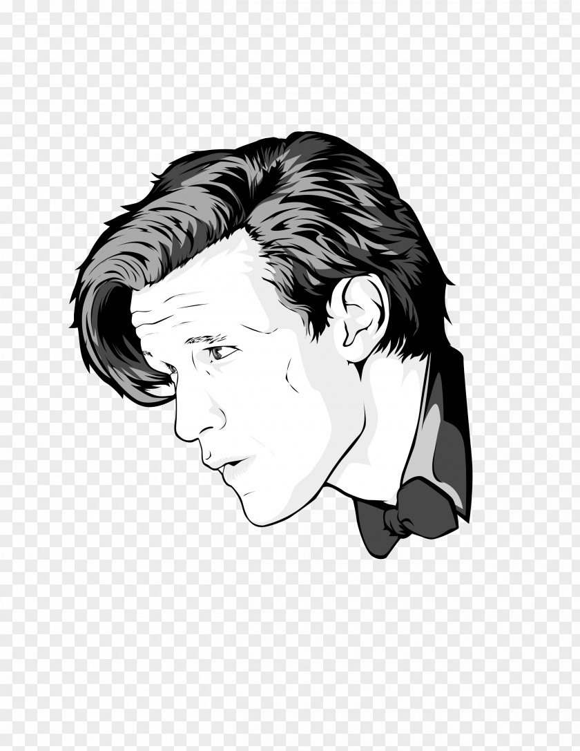 Who Eleventh Doctor Matt Smith Drawing PNG