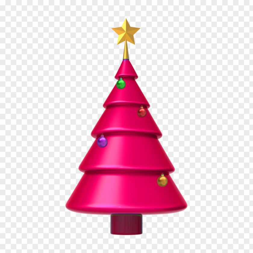 Christmas Tree Santa Claus Day Decoration Image PNG