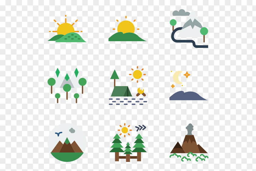 Essential Vector Clip Art Landscape Graphics Nature PNG