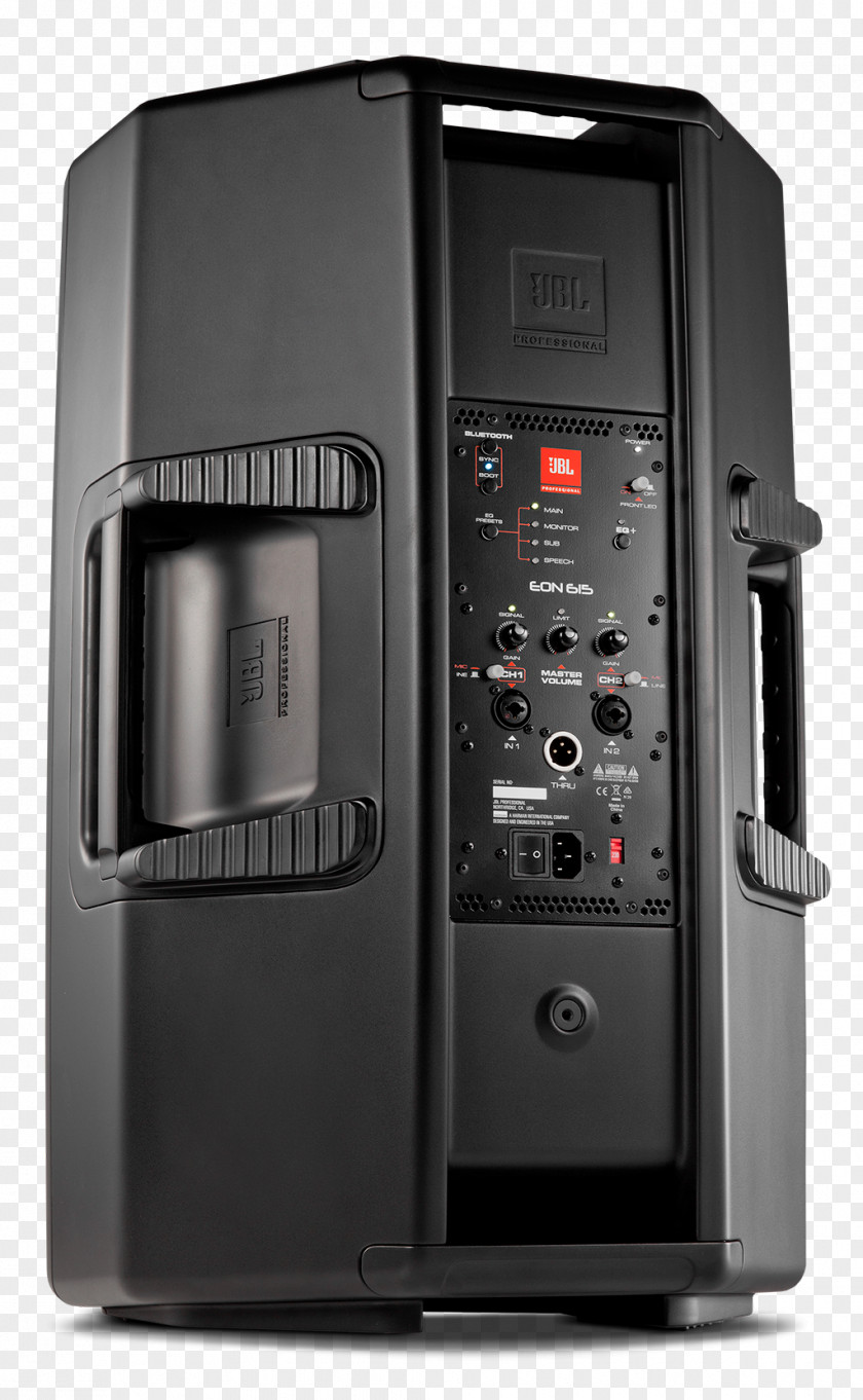 JBL Powered Speakers Professional EON600 Series Loudspeaker Public Address Systems PNG