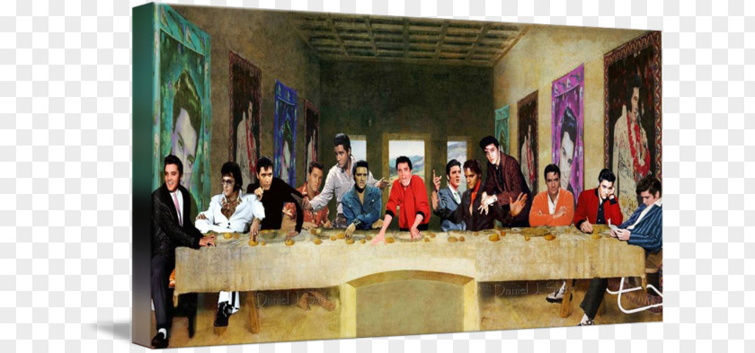 Last Supper The Art Imagekind Gallery Wrap Canvas PNG