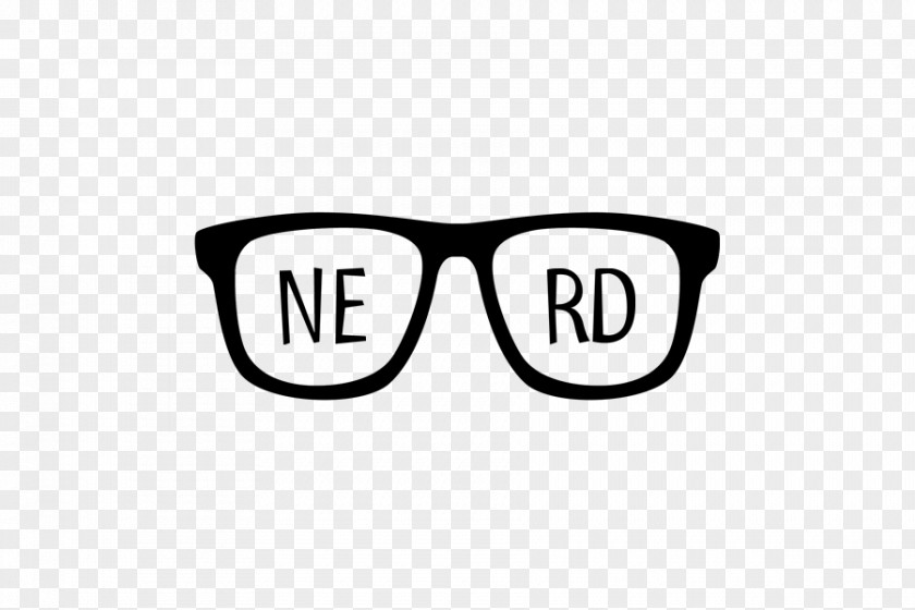 Nerd Logo Glasses Geek PNG