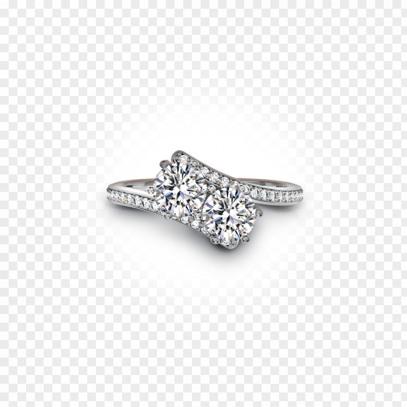 Stone Road Engagement Ring Jewellery Diamond Gold PNG