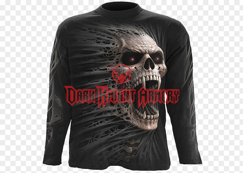 T-shirt Human Skull Symbolism Hoodie Clothing PNG