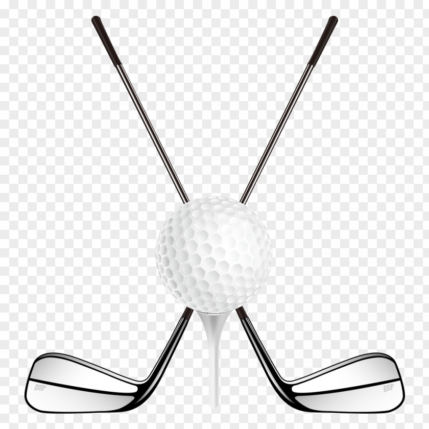 Golf Clubs And Ball Club PNG