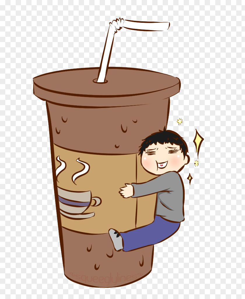 Iced Americano Coffee Cup PNG