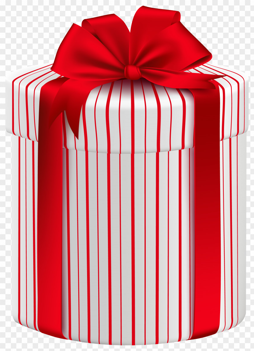 Large Gift Box With Red Bow Clipart Image Christmas Paper Clip Art PNG