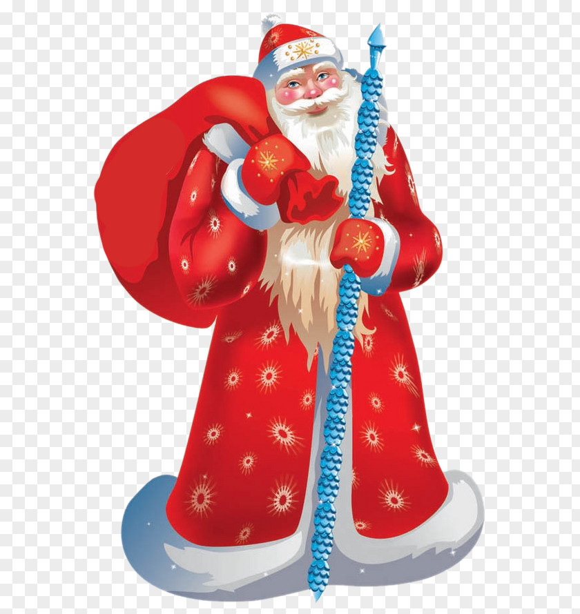 Santa Claus Ded Moroz Snegurochka New Year Ziuzia Grandfather PNG