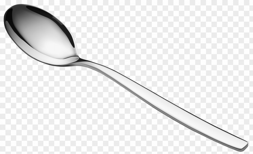 Silver Spoon Model Fork Soup Clip Art PNG