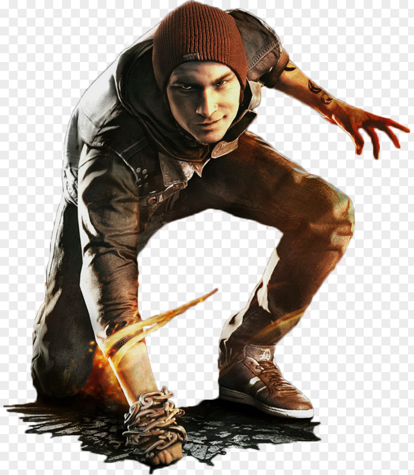 Son Infamous Second PlayStation 4 2 Video Game PNG