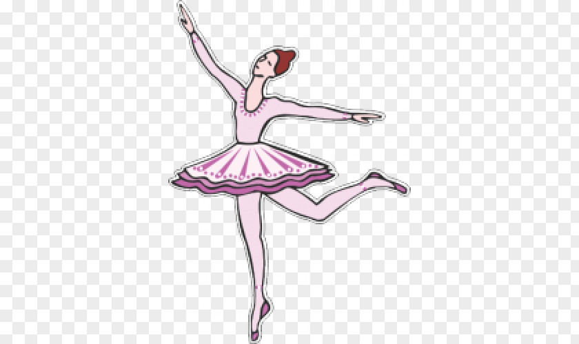 Ballet Dancer Job Profession Flashcard PNG