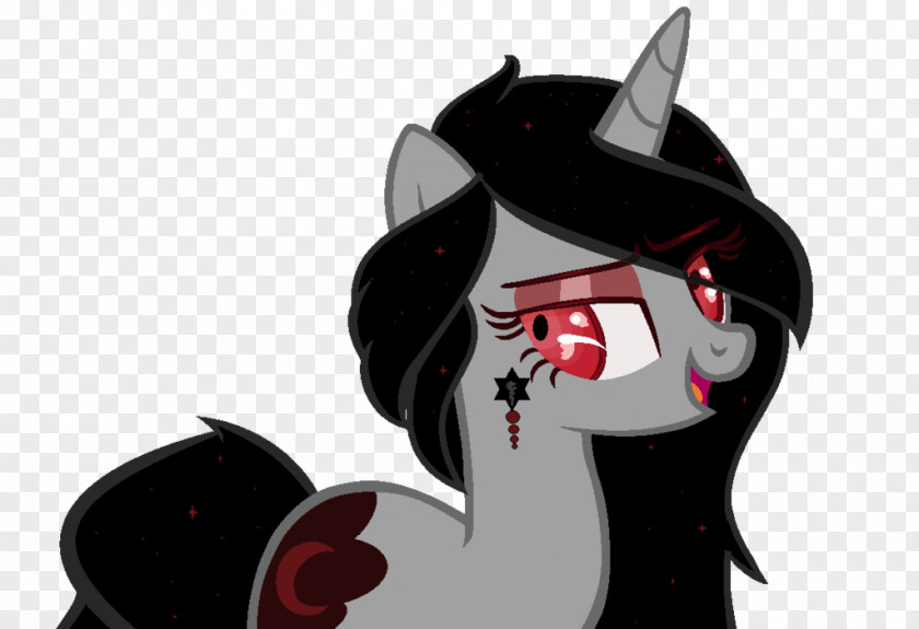 Blood Pony Moon Red Art PNG
