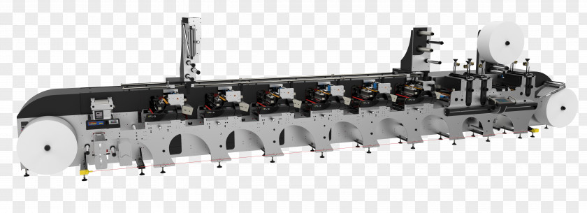 Europe Printing Edale Flexography Press Machine PNG