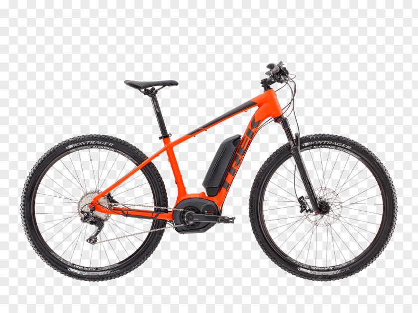 Flying Bike Electric Bicycle Mountain Trek Corporation Powerfly 7+ Matte Black/Solid Charcoal 19.5 PNG