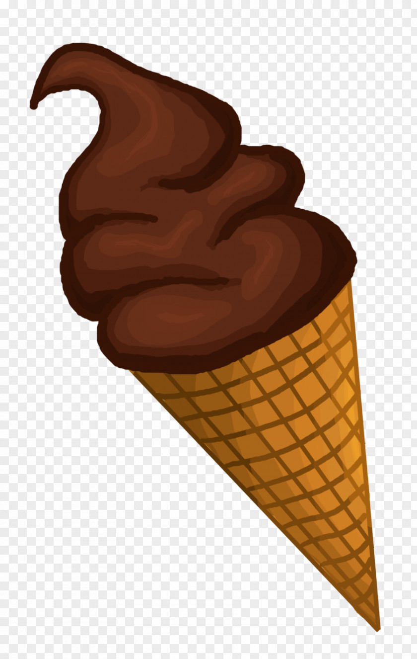 Ice Cream Cone Chocolate Cones Frozen Custard PNG