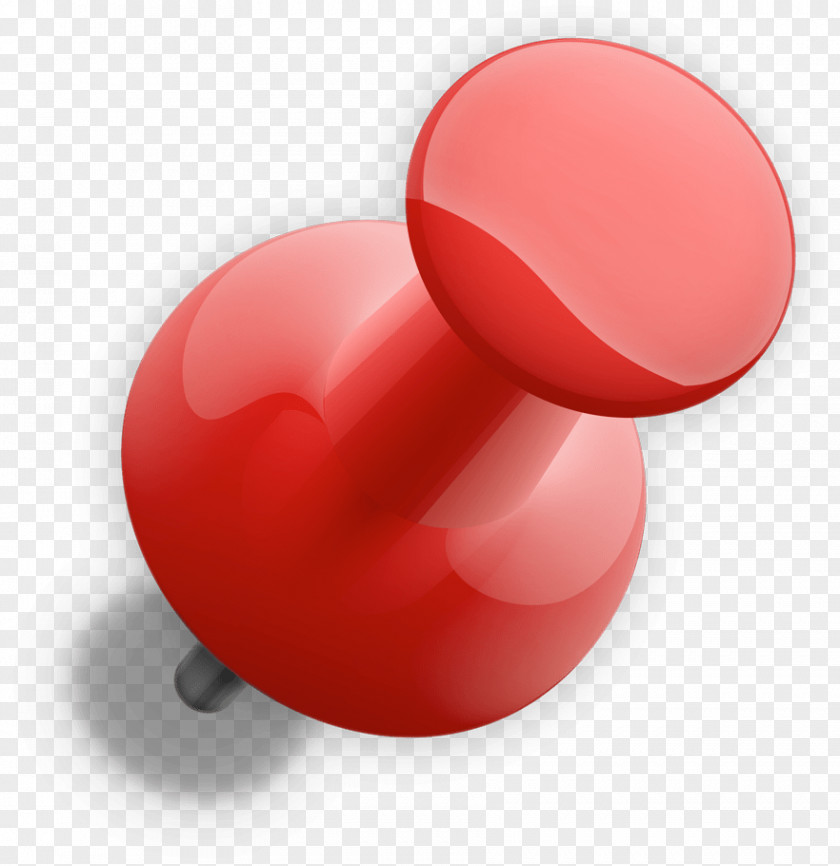 Material Property Ball Drawing Pin PNG