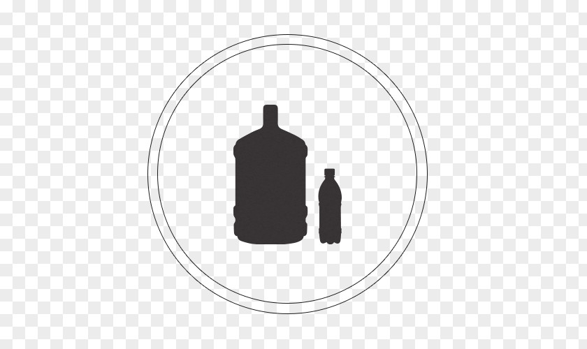 Purified Water Bottle Product Design PNG